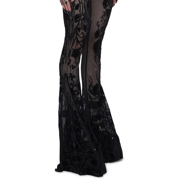 Brand new dolls kill mesh flare leggings - Picture 5 of 5